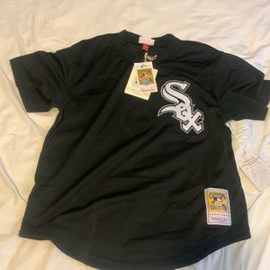 Mitchell & Ness white sox jersey
